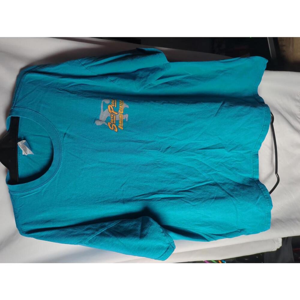 Gildan Men's XL Short Sleeve T-Shirt - South Point Bowling Center See Desc